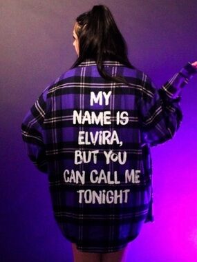 Elvira x Cakeworthy Flannel NET
